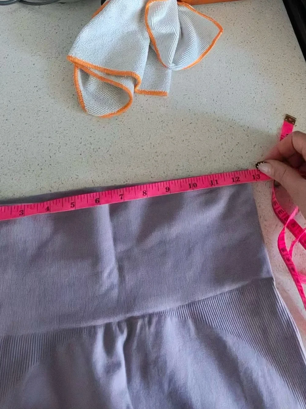 SET Active Purple Seamless High Waisted Leggings Size Medium M Like New - Picture 12 of 13